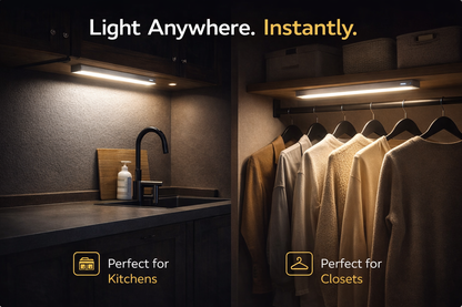 Never Walk in the Dark Again – VELCARIO™ Motion Sensor Light.