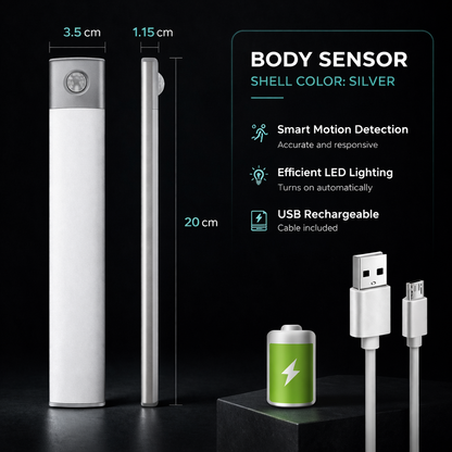 Never Walk in the Dark Again – VELCARIO™ Motion Sensor Light.